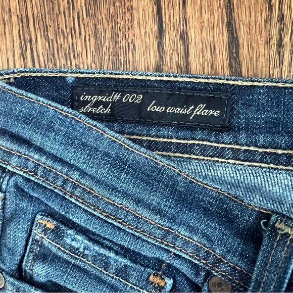 CITIZENS OF HUMANITY COH 90s STYLE INGRID LOW WAIST FLARE JEANS, size 29 - Picture 2 of 6